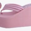 Women Imported Shoes (Wedge) Slippers Upto 70% OFF stock