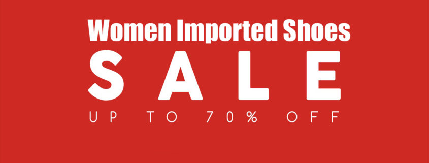 shoes 70% off