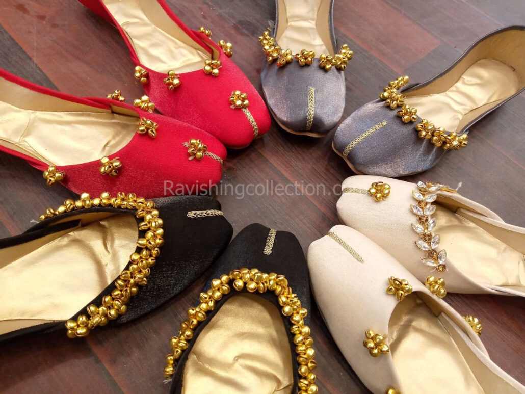 Kundan Khussa With Anklet