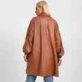 Women Long Leather Jackets