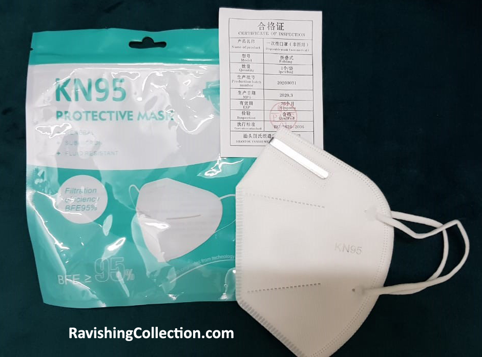 KN95 mask with filter