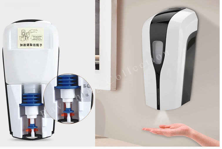 automatic hand sanitizer spray dispenser stand