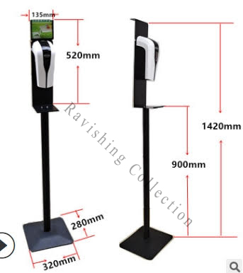 automatic hand sanitizer spray dispenser stand