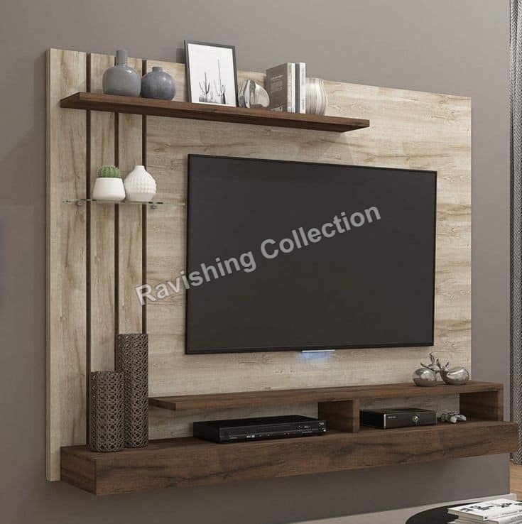 Media wall with elegant paneling detail