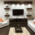Custom Media Walls in Islamabad | Bespoke Fireplace Designs Media wall for small living room in Islamabad